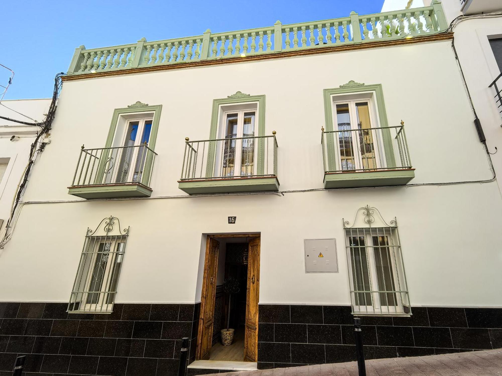Alcalá del Valle Palacete Barsanz Home מראה חיצוני תמונה